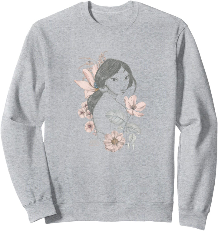 Disney Mulan Line Art Portrait Sweatshirt