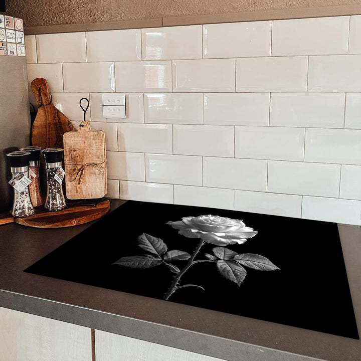 KitchenYeah© Herdabdeckplatte Einteilig Küche Herdabdeckung Induktionsfeld Ceranfeld Herdabdeckplatt