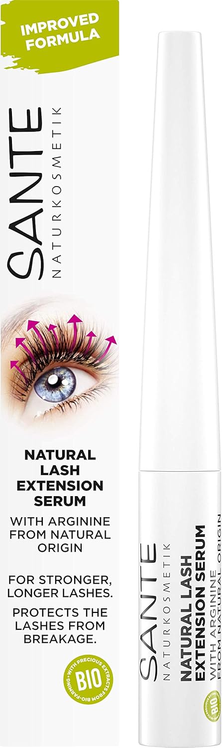 Natürliches Bio Wimpernserum von SANTE Naturkosmetik, Natural Lash Extension Serum, Wimpernbooster f
