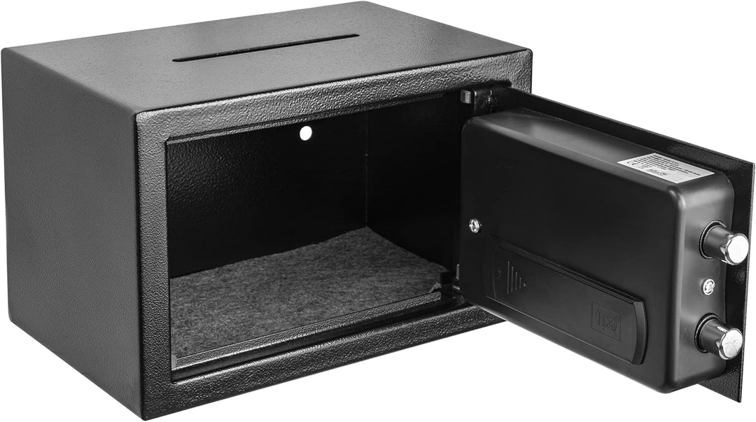 Genie Hand – Elektronischer Tresor Safe mit Einwurfschlitz – B-Klasse-Schloss – Anti-Bounce-Technolo