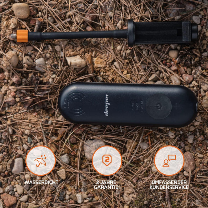 Deeper Range Extender mit Smartphone & Deeper Range Extender-Halterung, Angelzubehör für Futterboot,