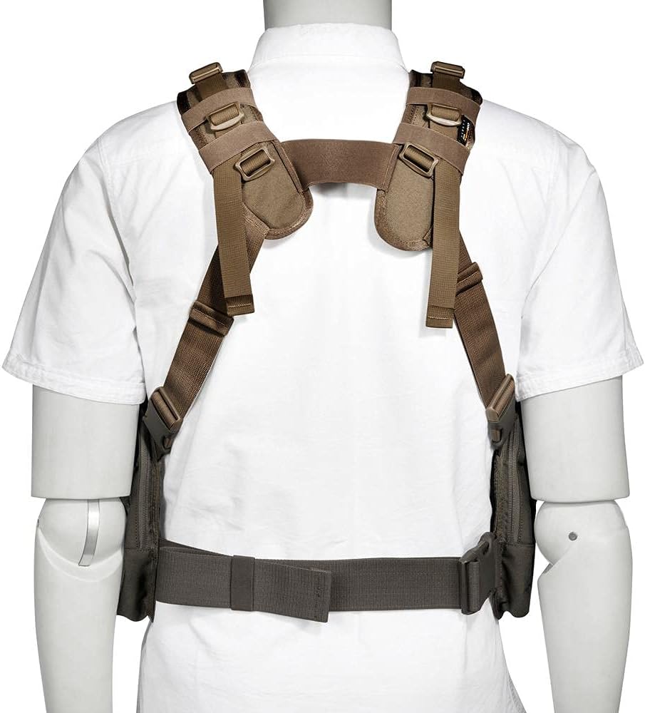 Tasmanian Tiger TT Rig Adapter Set für Verbindung von TT Assault Pack 12 Rucksack und TT Chest Rig M