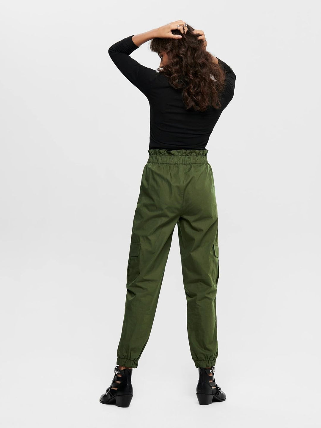 ONLY Damen Longsleeve Onllive Love Life Basic Damen-Shirt M 2x Schwarz, 1x Weiss, M 2x Schwarz, 1x W