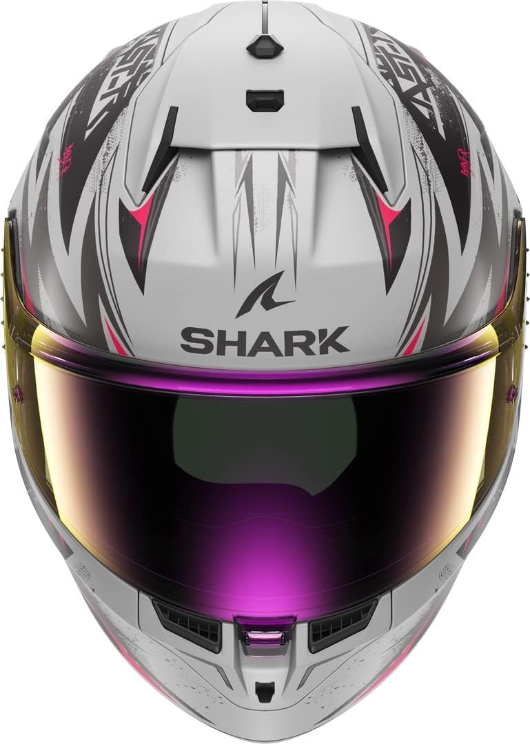 Shark, Integralhelme motorrad D-SKWAL 3 BLAST-R silver violet black SVK, M