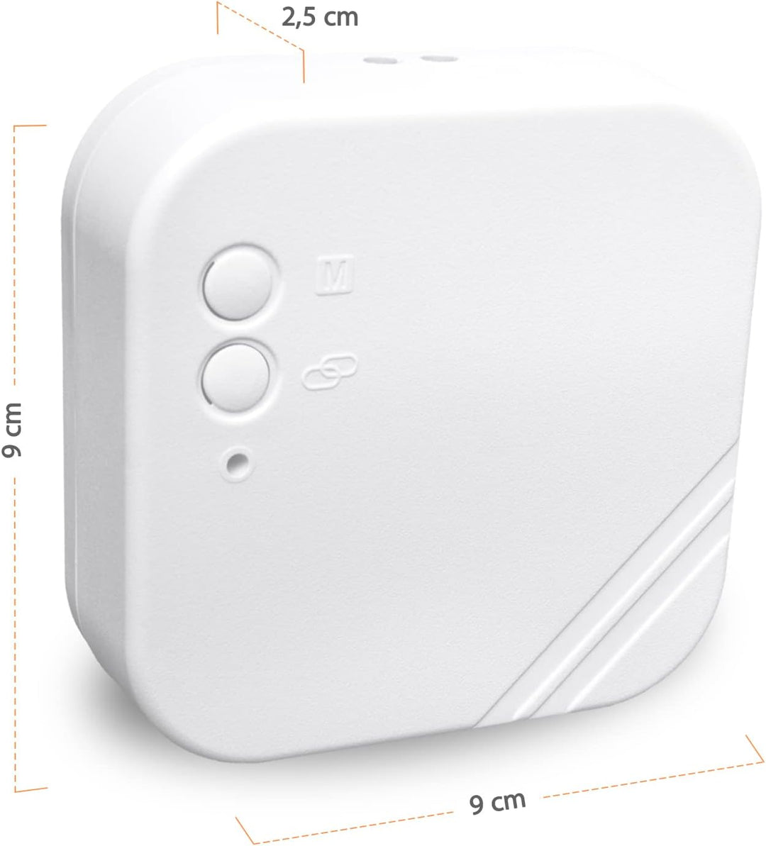 Programmierbares Funk-Thermostat Raumregler Set Mi-300S RF mit 2 Empfängern Funk-Thermostat Set mit