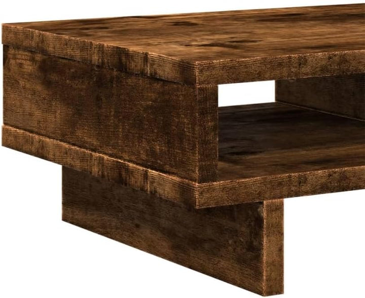 vidaXL Monitorständer Räuchereiche 50x27x15 cm Holzwerkstoff Räuchereiche 50 x 27 x 15 cm, Räucherei