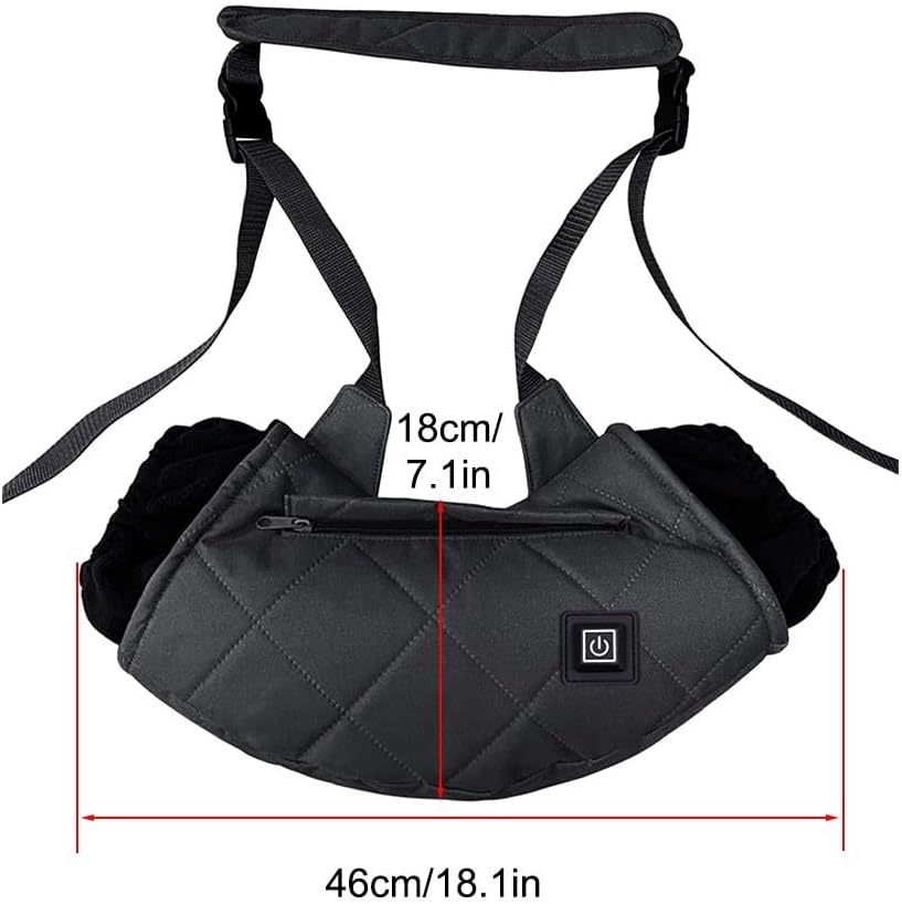 Elektrische Hand Muffs, wiederaufladbar Handwärmer Muff, Tragbare Handwärmertasche Heiztasche mit DR