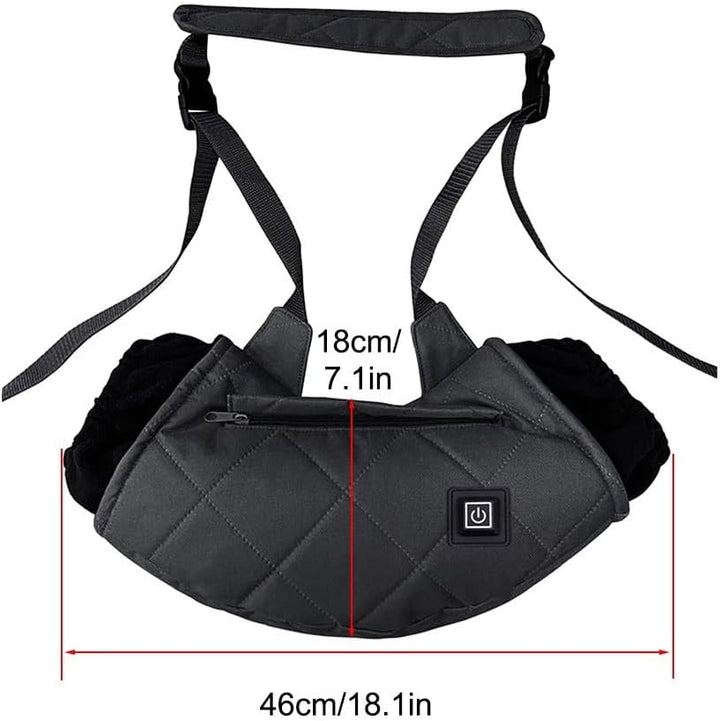 Elektrische Hand Muffs, wiederaufladbar Handwärmer Muff, Tragbare Handwärmertasche Heiztasche mit DR