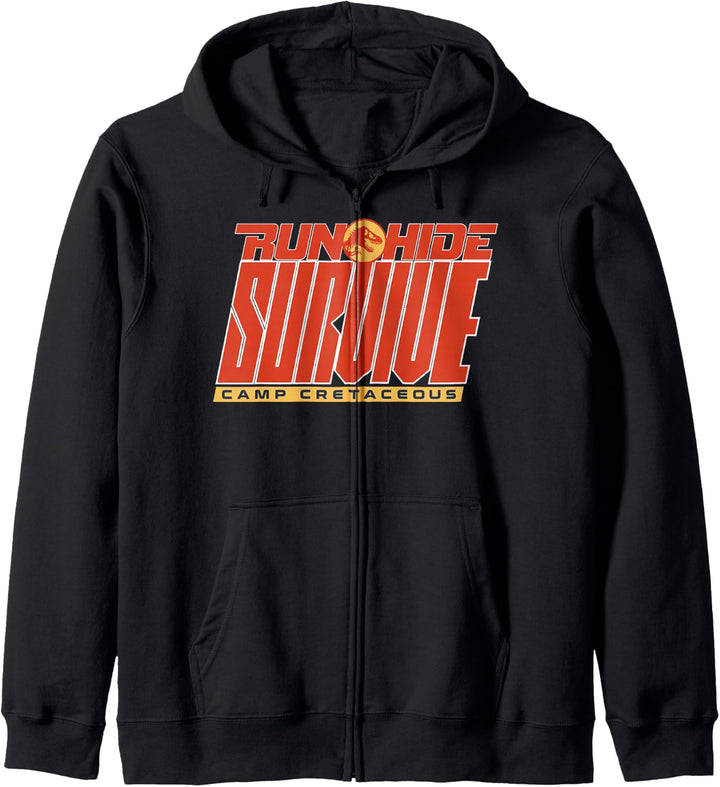 Jurassic World: Camp Cretaceous Run Hide Survive Kapuzenjacke