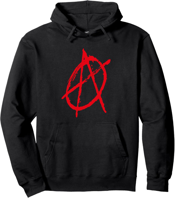Anarchie Symbol Anarcho Punk Pullover Hoodie