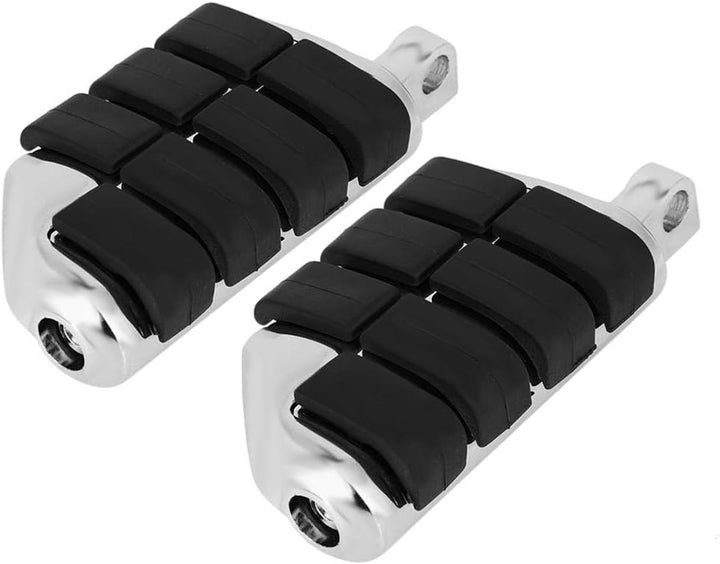 Fussstütze für Motorrad Pair 1 Paar Motorrad Fussrasten Foot Pedale Gumm Löwenpfotenfussbecher für M