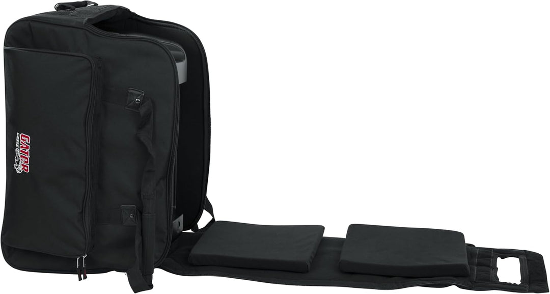GATOR-Koffer Verstärkte Nylontasche mit Rollen für 12"-Lautsprecher 12 "mit Rädern Verstärktes Nylon