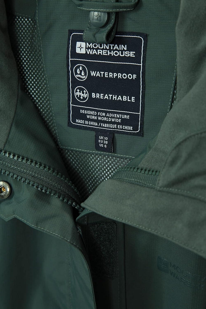 Mountain Warehouse Thunderstorm 3-in-1-Damenjacke – Regenjacke, wasserdichte Aussenschicht, verstell