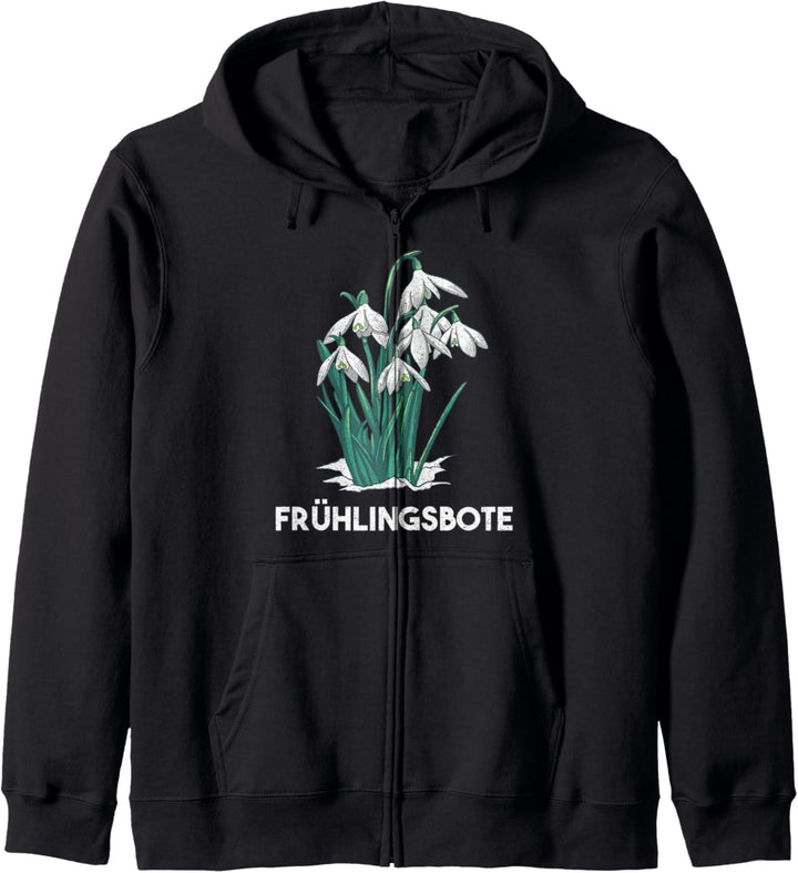 Frühlingsbote Schneeglöckchen Frühling Blumen Kapuzenjacke