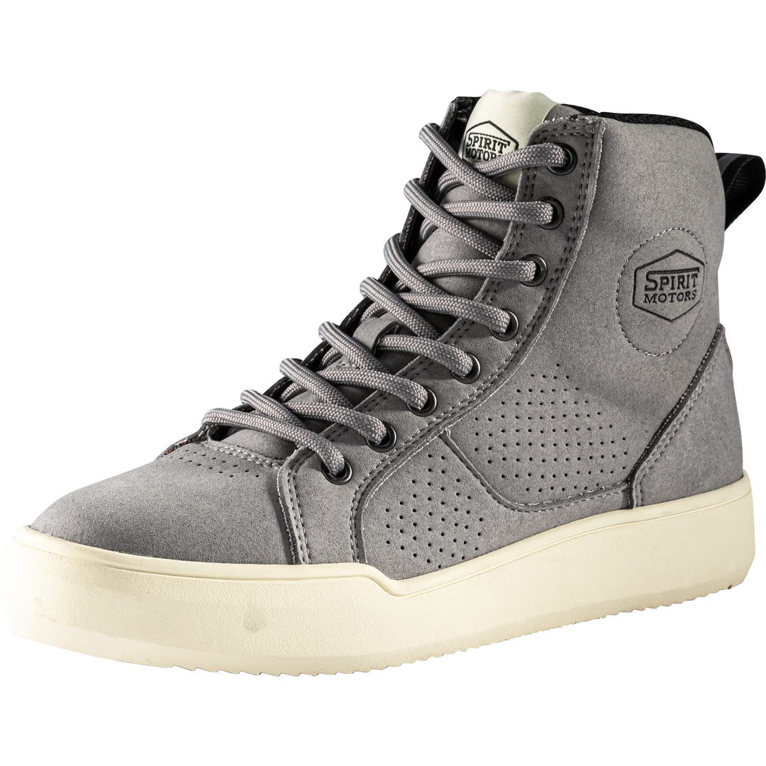 Spirit Motors Mary Taillight Damen Motorradschnürstiefel - Kurz - Microfiber - Reflexeinsatz 38 EU G