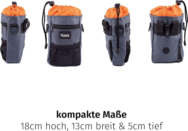 Floxik Premium Futterbeutel | praktischer Allrounder Leckerli-Beutel für Hunde | Leckerlie-Tasche fü