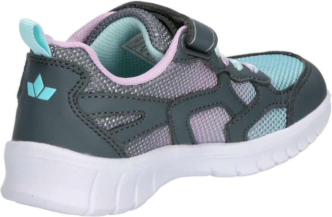 Lico Mädchen Alenia Vs Sneaker 21 EU Grau Türkis Lila, 21 EU Grau T&#xFC;rkis Lila