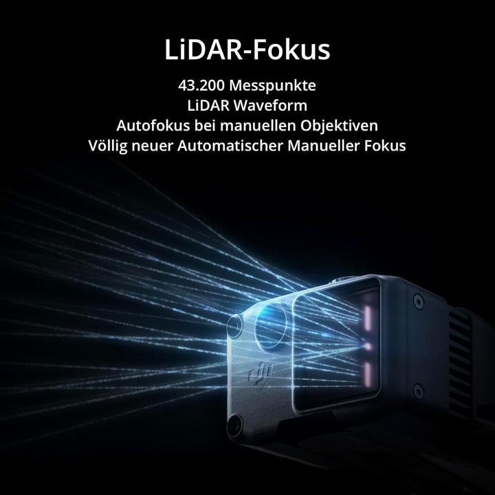 DJI Ronin 4D-8K Vollformat-Kinokamera mit 4-Achsen-Stabilisierung, 8K/75fps, LiDAR-Fokus und Funkübe