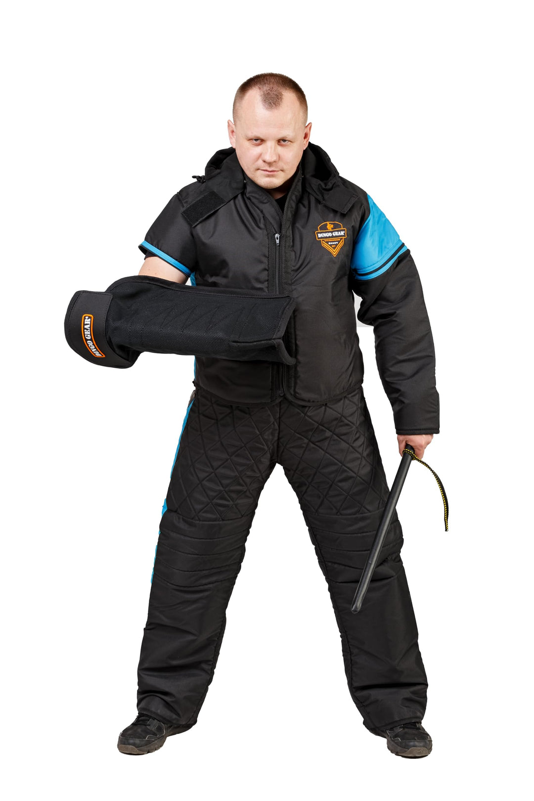 Dingo Gear Trainingsanzug für IGP Sports Agitation Köder XXL Lichtschutz blau, XXL Lichtschutz blau