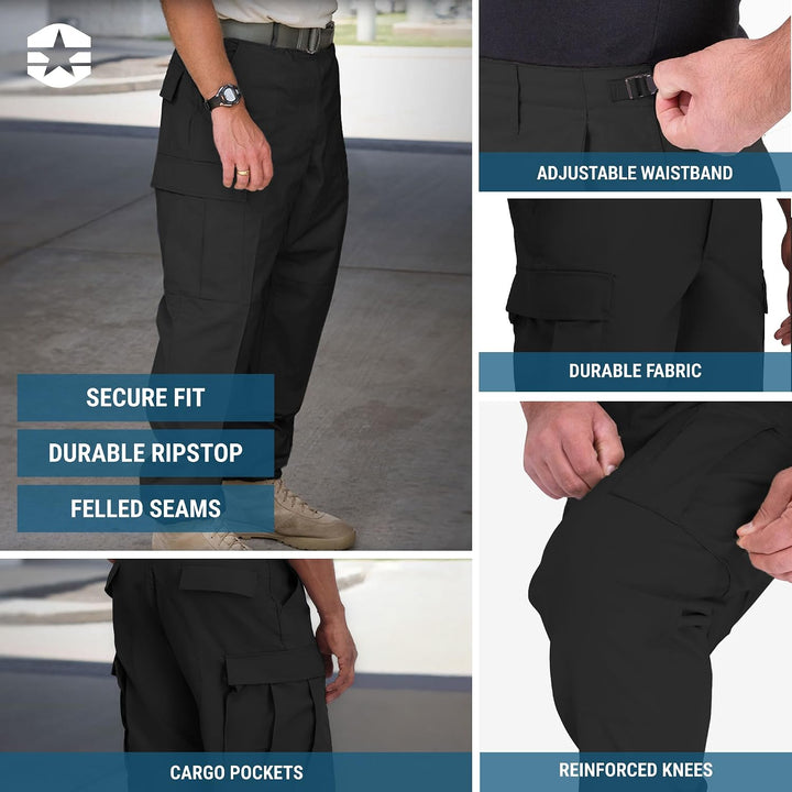 PROPPER F5201 BDU Battle Rip Trouser - Button Fly Black XL Long