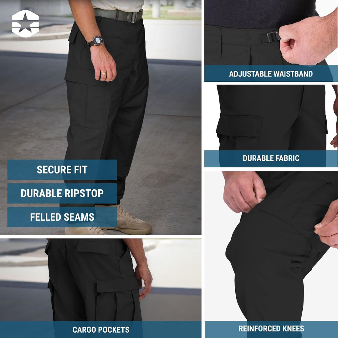 Propper Herren Hosen Uniform BDU Trouser 3XL Schwarz, 3XL Schwarz