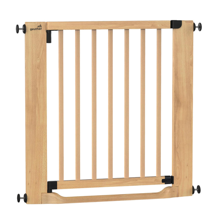 Geuther Easylock Flat Step Treppenschutzgitter ohne Bohren, 79-87 cm Breite, Türschutzgitter zum Kle