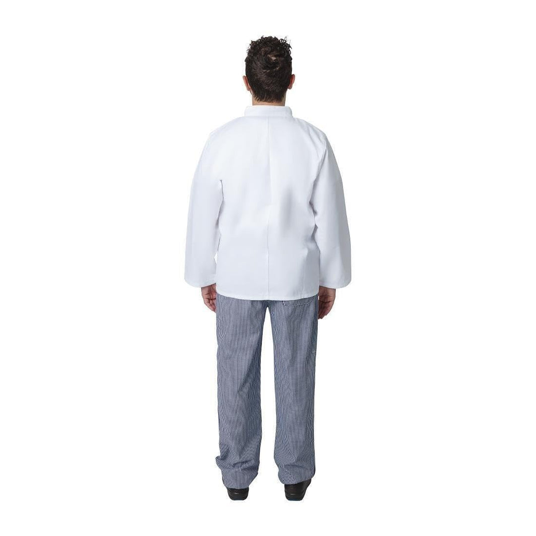 Whites Chefs Apparel Kochjacke Vegas A134-XS, langärmlig, Weiss, XS