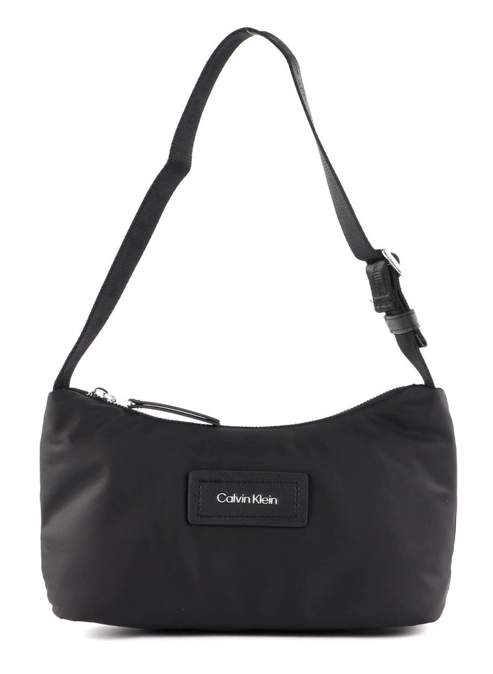 Calvin Klein Damen CK Essential Shoulder Bag Tasche, schwarzes, Einheitsgrösse