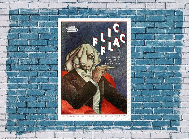 Flic Flac - Poetisches Varieté, Frankfurt 1981 » Konzertplakat/Premium Poster | Live Konzert Veranst