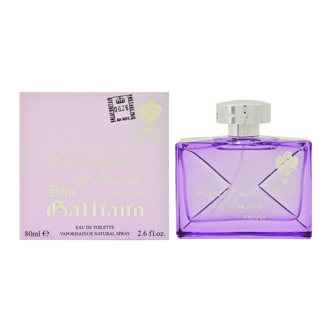JOHN GALLIANO Parlez Moi Amour Encore EDT V 80 ml