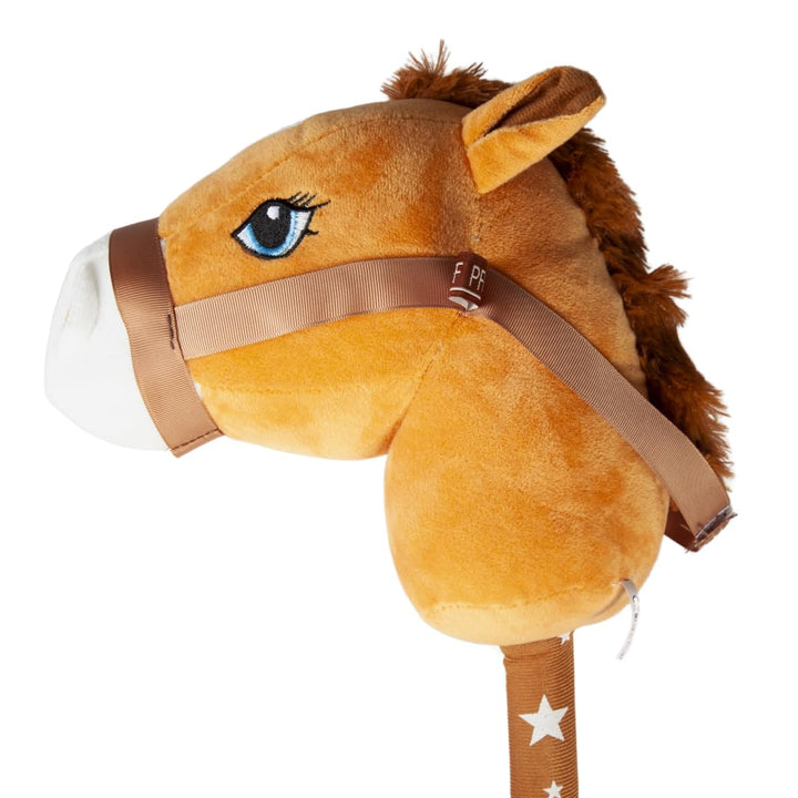 PFIFF 102995 Steckenpferd Hobby Horse, Holzpferd, Pferd für Hobby Horsing, Braun, 66cm