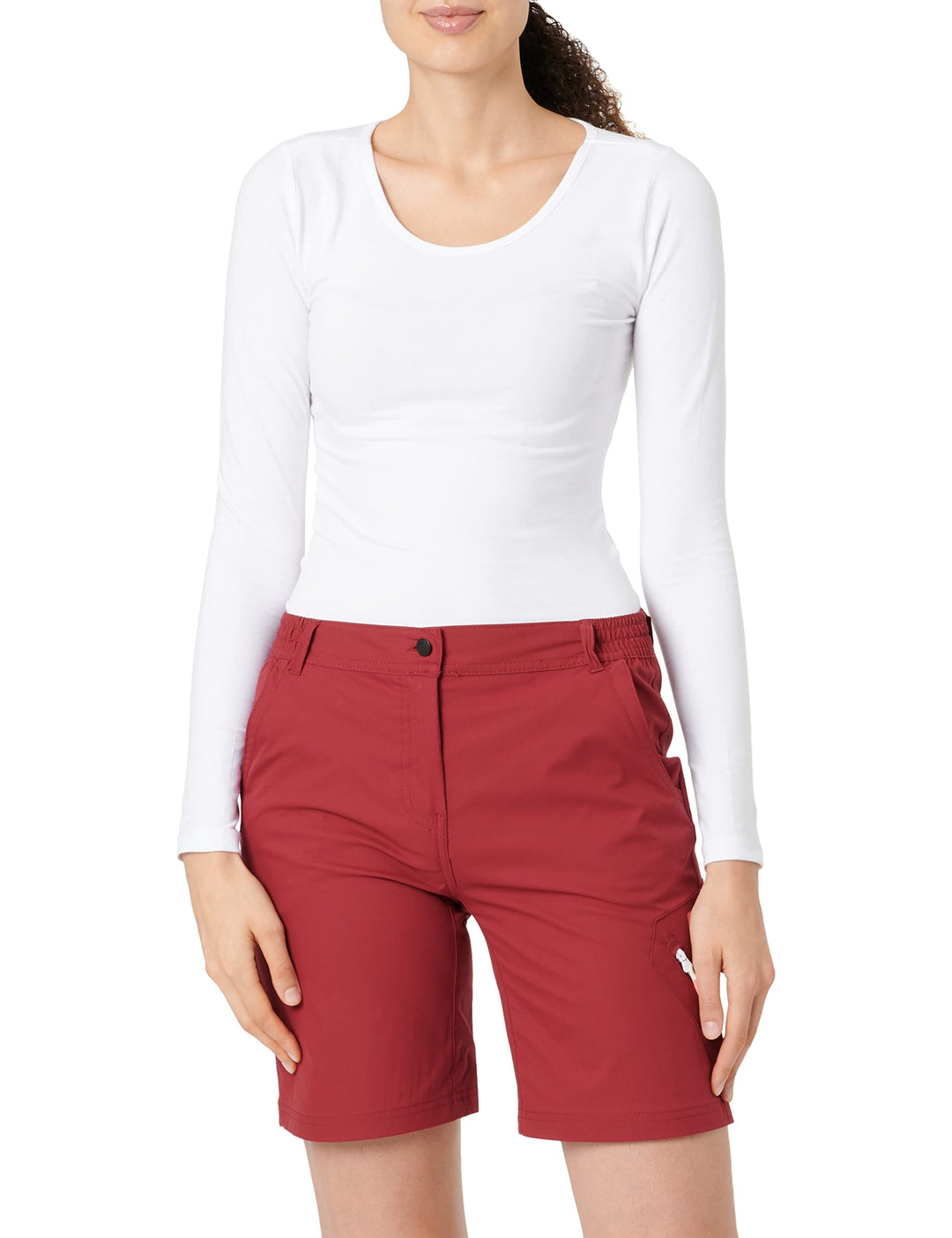 Killtec Damen Funktionsbermudas, packbar Trin Wmn Brmds 42 Dunkelrose, 42 Dunkelrose