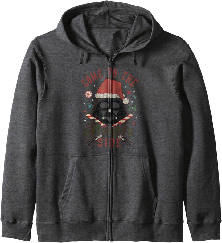 Star Wars Christmas Darth Vader Come To The Naughty Side Kapuzenjacke