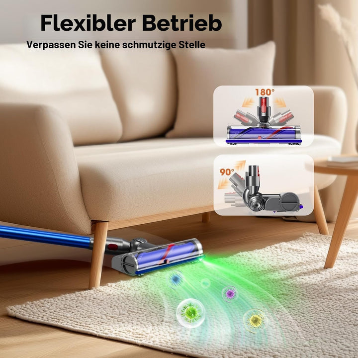 Elektrobürste Kompatibel mit Dyson V7, V8, V10, V11, V15 Staubsauger Befestigung, Teil Direktantrieb