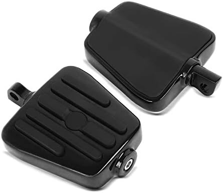 Trittbretter Fahrer-Sozius MT1 für Harley Davidson Cross Bones, Dyna Wide Glide schwarz