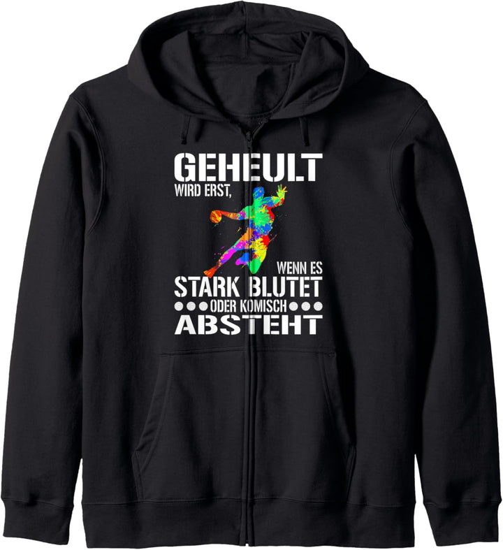 Handball Spieler Designs für Männer Frauen und Handball Fans Kapuzenjacke