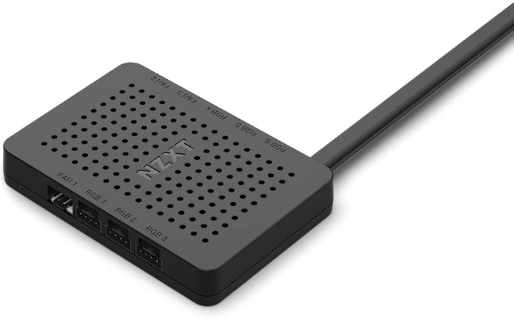 NZXT RGB & Lüftersteuerung - AC-CRFR0-B1-6 RGB-Beleuchtungskanäle - 3 Lüfterkanäle - RGB-Beleuchtung