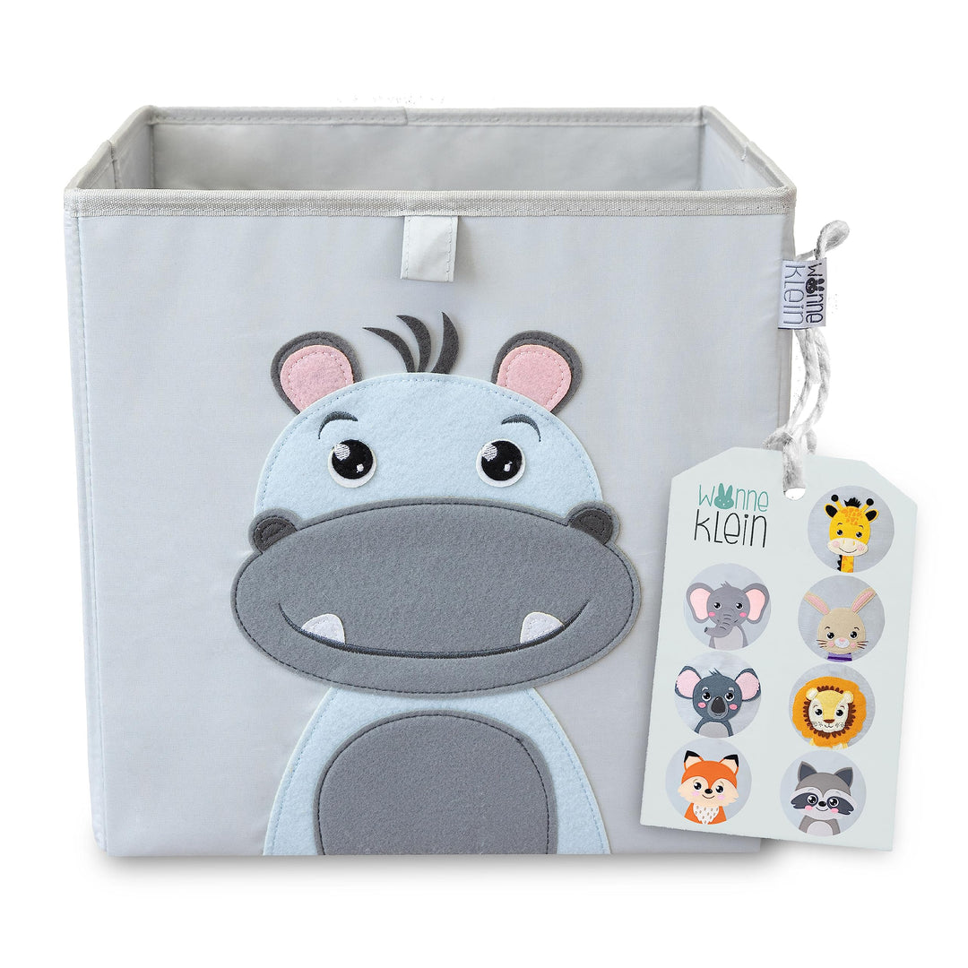 Aufbewahrungsbox Kinder für Kallax Regal I Einsatz Kinderregal I Faltbox 33x33x33 Kinderzimmer I Box