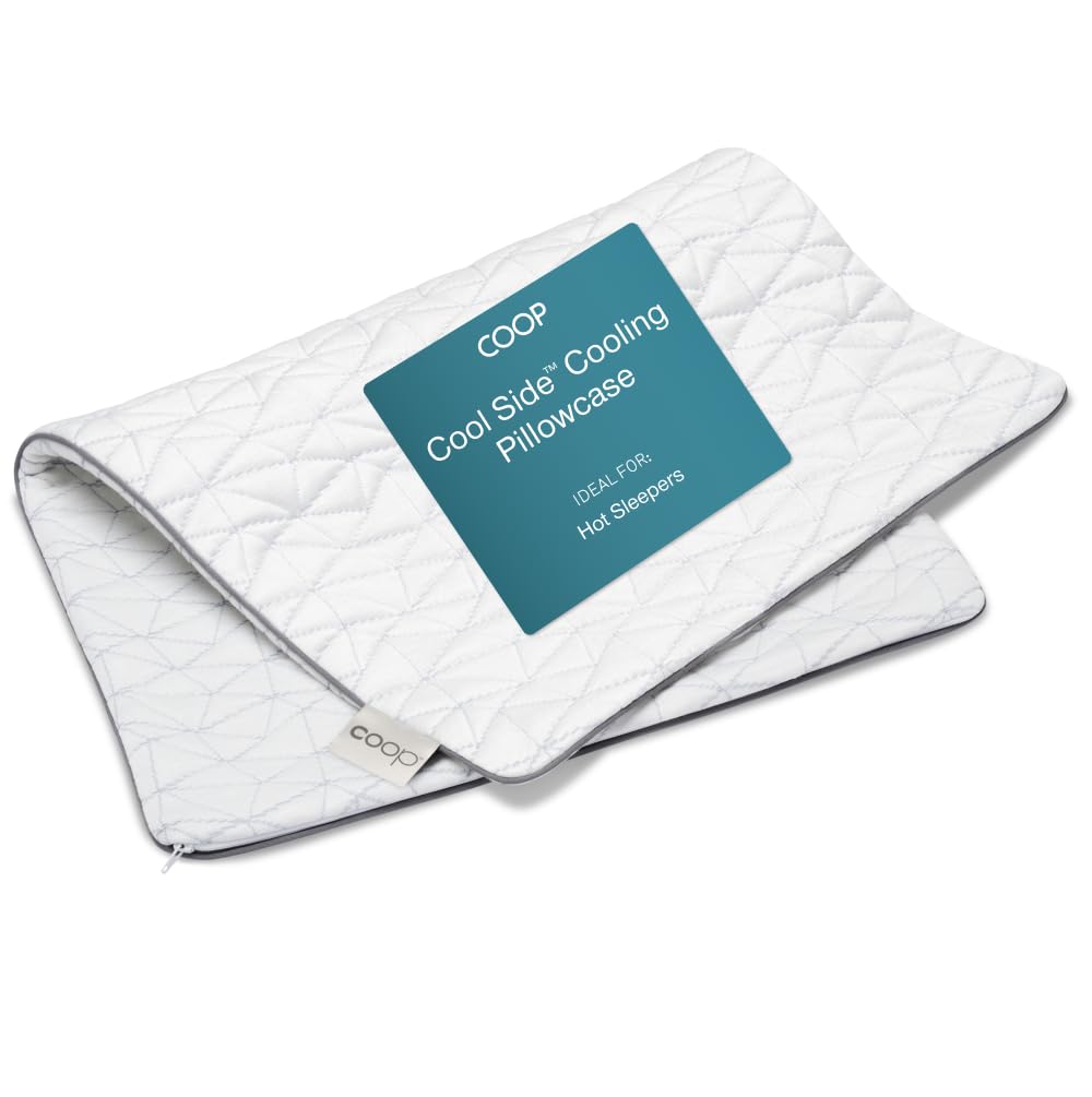 Coop Home Goods - Kühlender Kissenbezug für Heissschläfer – Lulltra Cool Technologie – Bambus-gewonn
