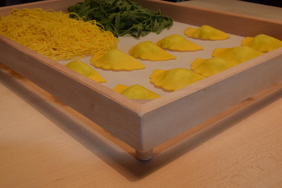 ELETTRO CENTER Art.368 Tablett trocknet Pasta, Holz, Beige