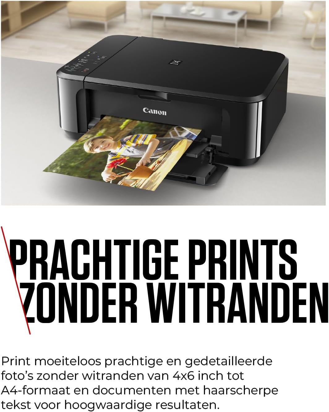 Canon PIXMA MG3650S Drucker Farbtintenstrahl DIN A4 (Scanner, Kopierer, Bürodrucker, 4.800 x 1.200 d