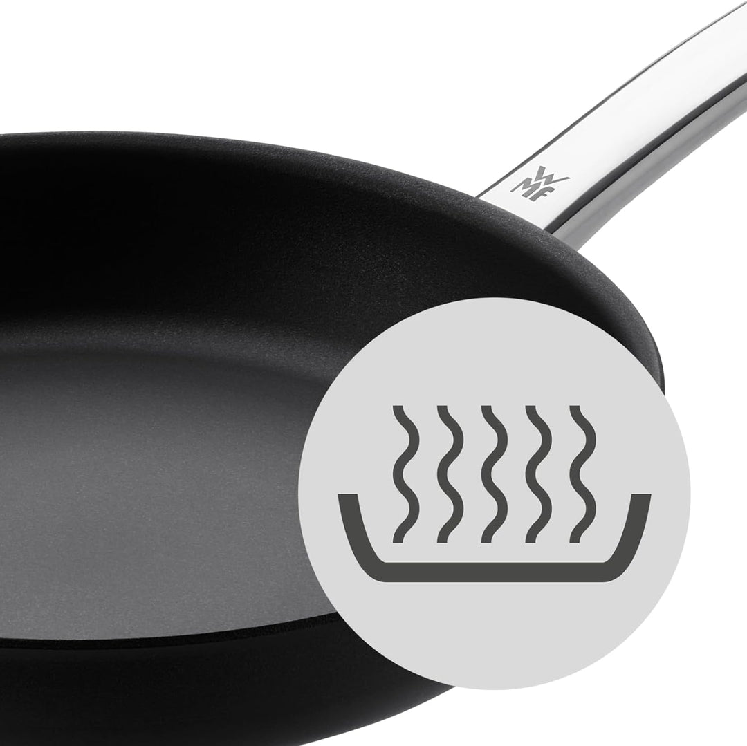 WMF Steak Profi Bratpfanne 24 cm Induktion, Steakpfanne ideal für scharfes Anbraten, Mehrschichtmate