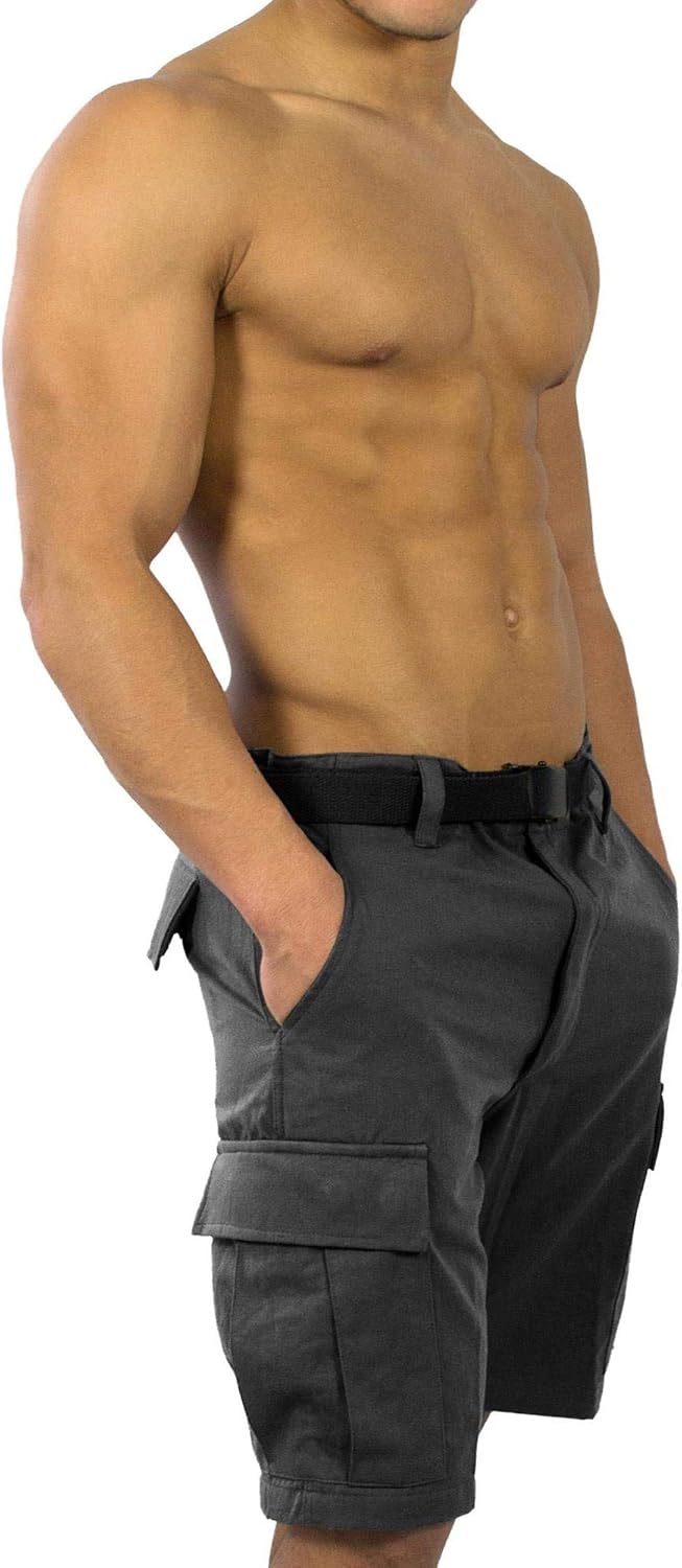 normani BDU Bermuda Short für Herren Dunkelschwarz S, Dunkelschwarz S
