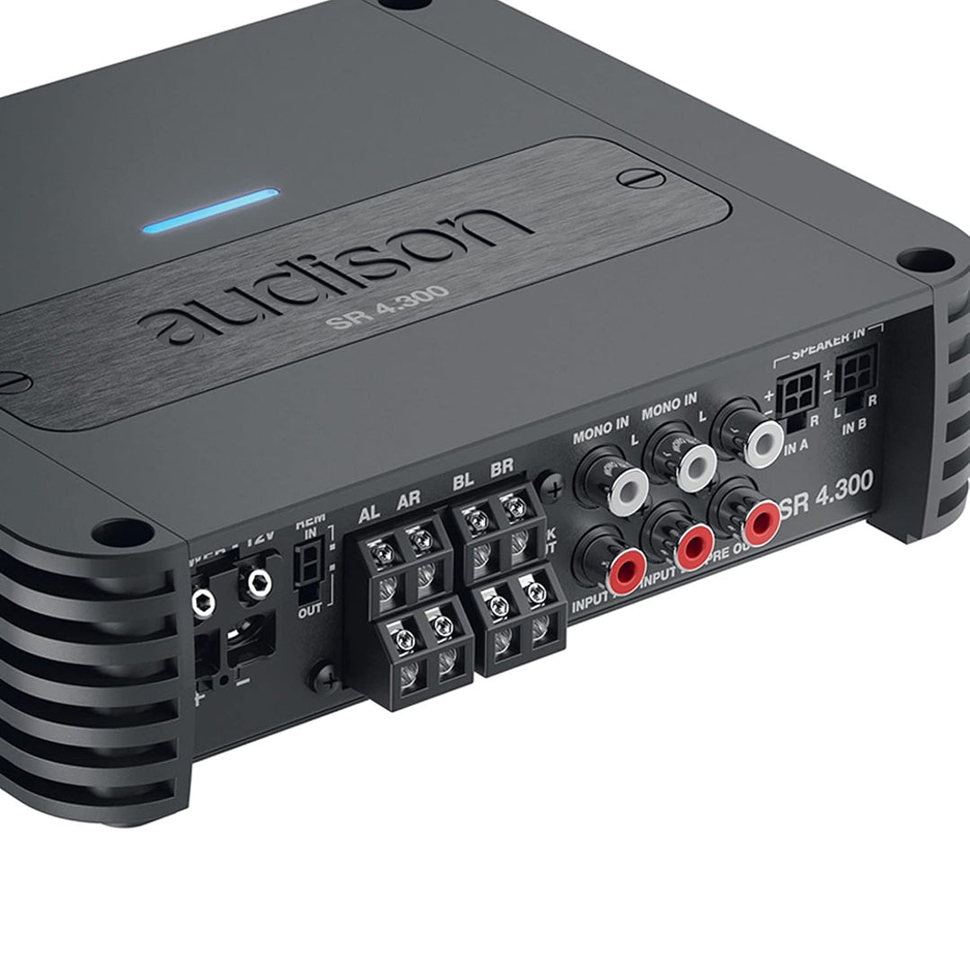 Audison SR 4.300 4-Kanal Verstärker Digital, 4 x 85 WRMS @ 4 Ohm