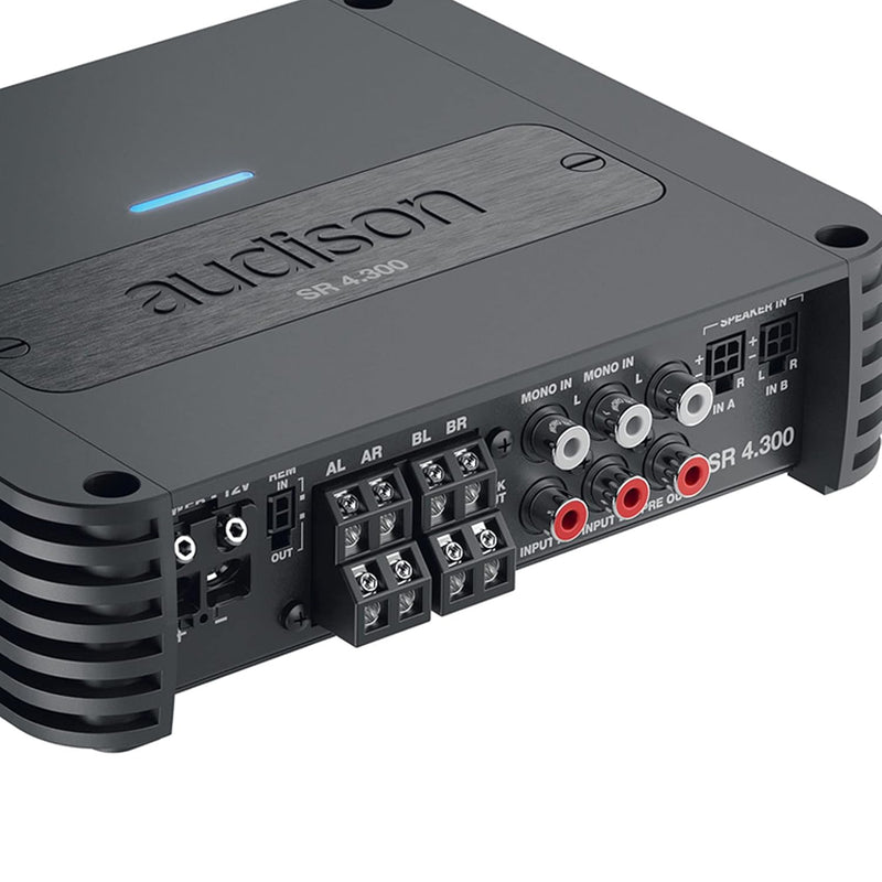 Audison SR 4.300 4-Kanal Verstärker Digital, 4 x 85 WRMS @ 4 Ohm