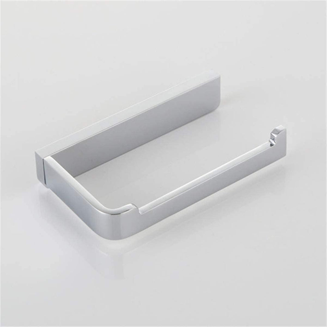 Flybath Toilettenpapierhalter Ohne Deckel Massiver Messing Vierkant Bad WC Rollenhalter Wandmontage