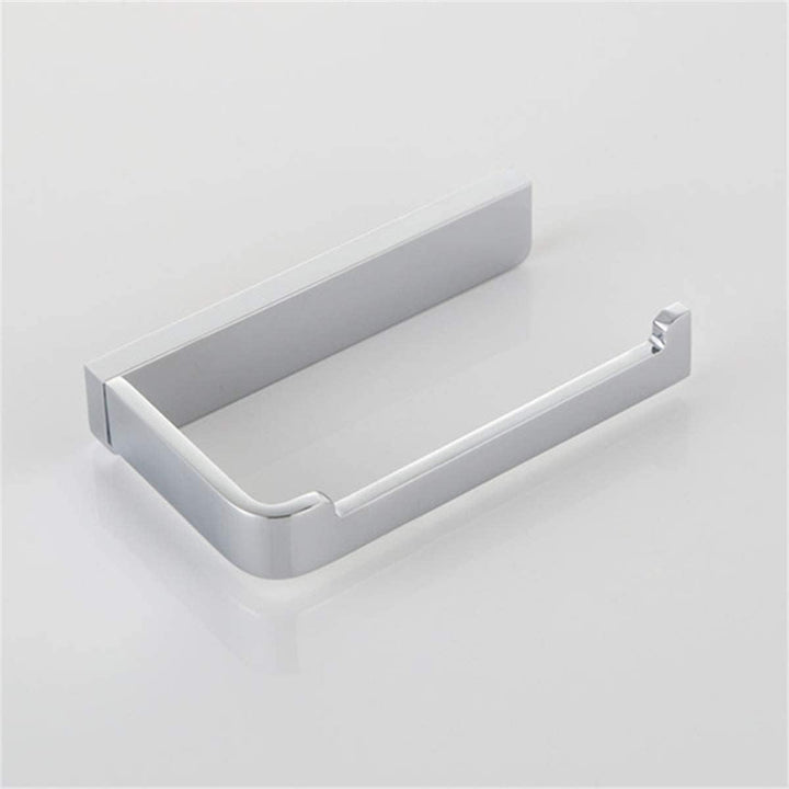 Flybath Toilettenpapierhalter Ohne Deckel Massiver Messing Vierkant Bad WC Rollenhalter Wandmontage