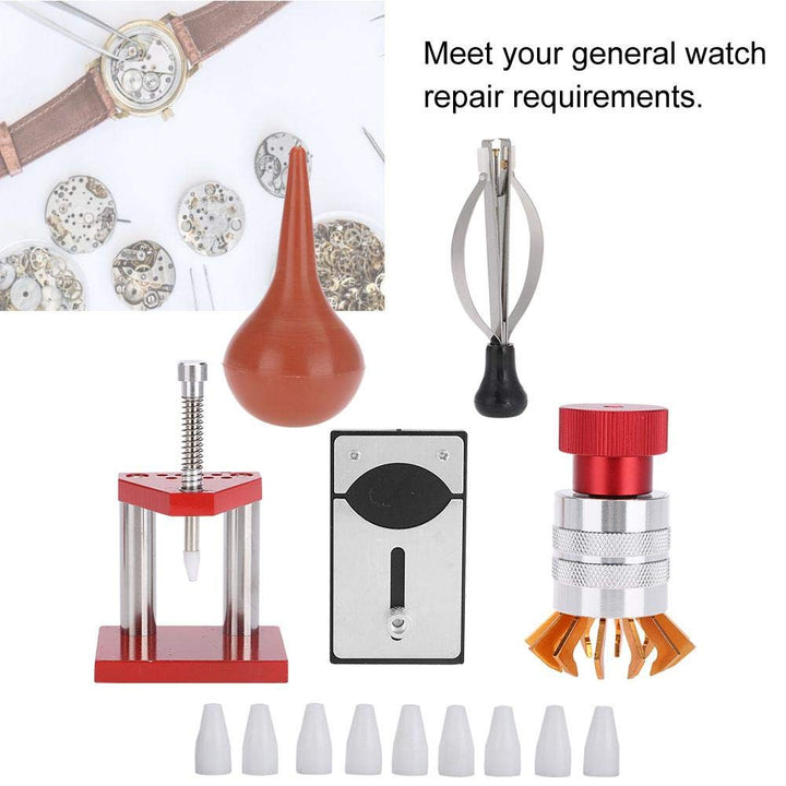 Uhrenwerkzeug, 5 Stücke Uhr Reparatur Set, Legierung Stahl Uhr Reparatur Werkzeug, Gummi Staub Luftg