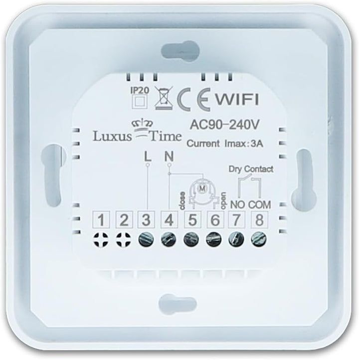 Luxus-Time WLAN Raumthermostat WiFi Heizungsthermostat Fussbodenheizung mit Rahmen Anderer Herstelle