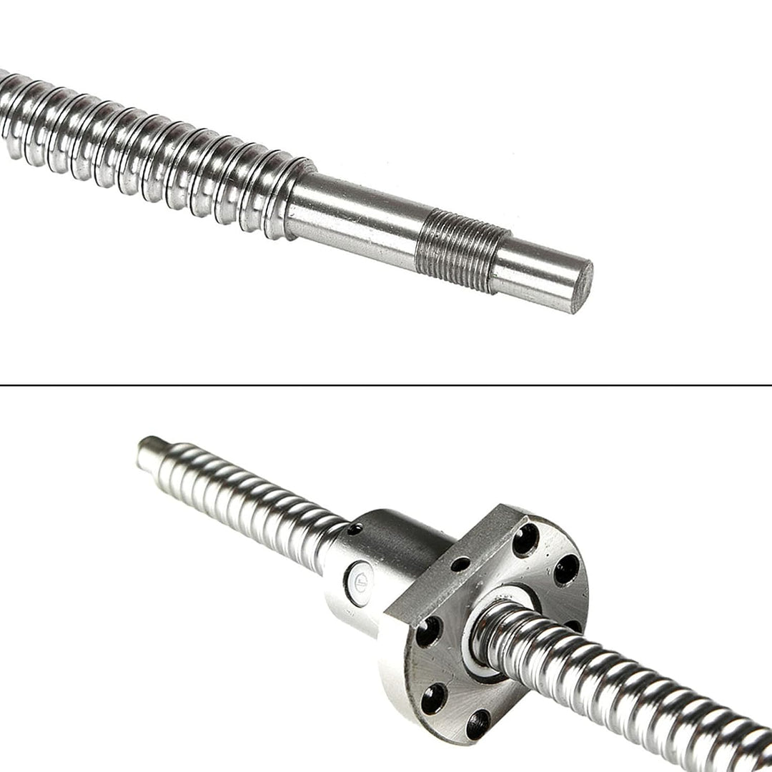 CNCMANS Kugelumlaufspindel SFU1605-900mm Edelstahl Ball Screw Gewindespindel mit Kugelmutter und Bea